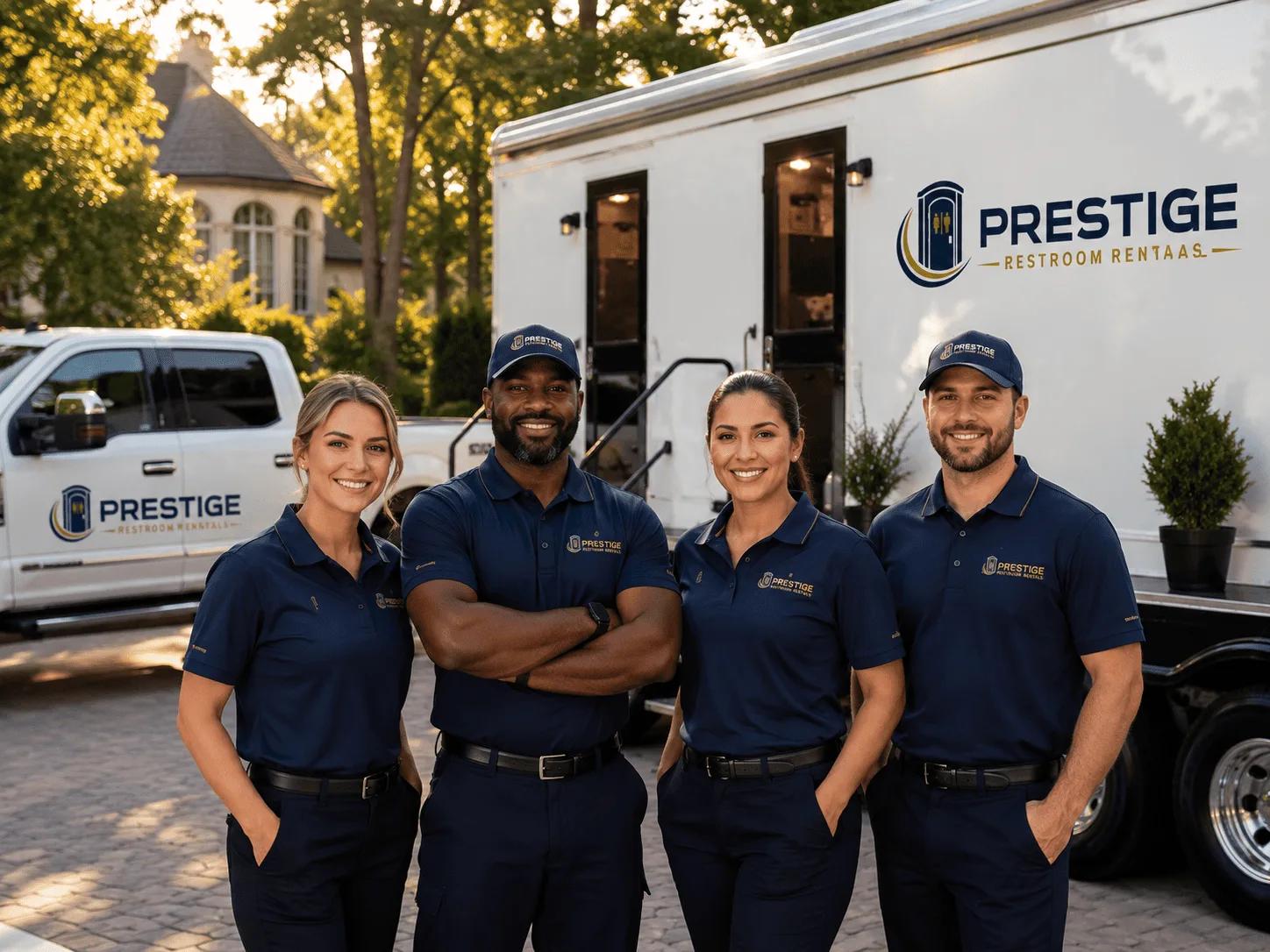 Trusted Luxury Portable Restrooms company in Olmito, TX